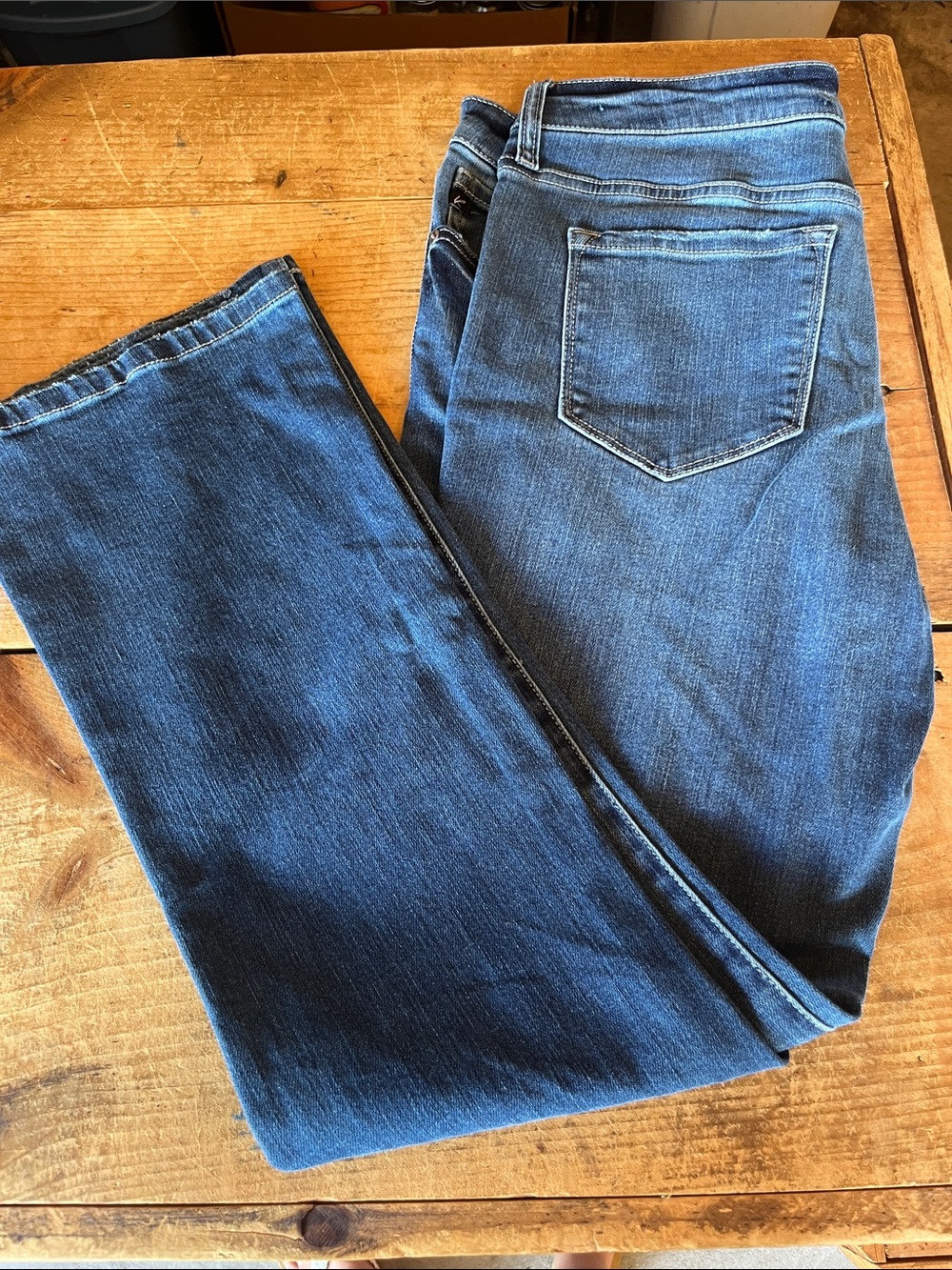 KanCan Dark Blue Flare  Jeans